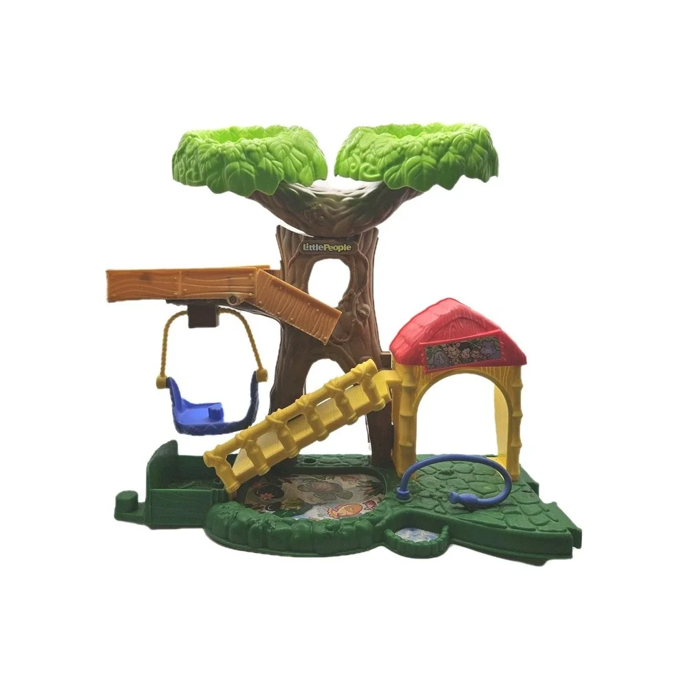 Fisher‎ Price Little People Big Animal Zoo Treehouse Playset Only Swing Pond
